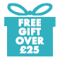 FREE GIFT over £25 - 85px