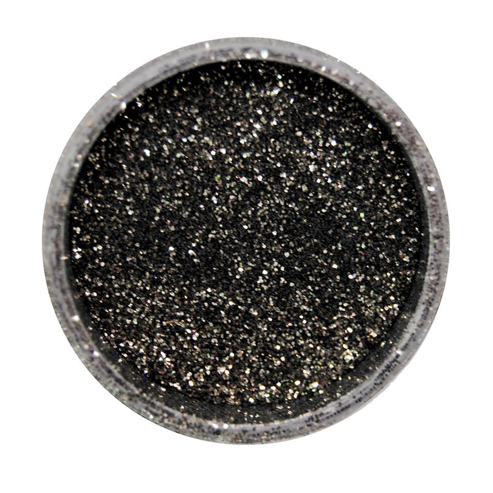 Cuccio Icon Glitter Dust - Standard Gunmetal 008 Hex