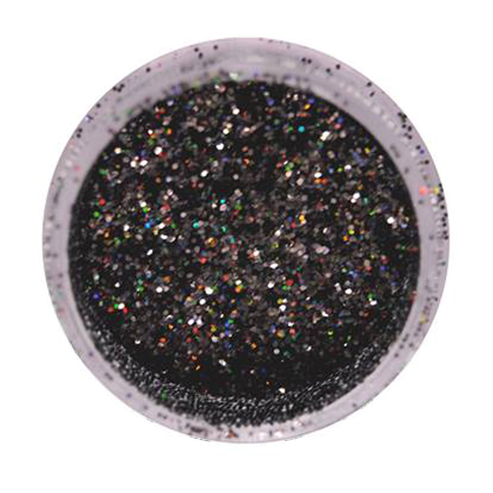 Cuccio Icon Glitter Dust - Holographic Raven 15 Hex