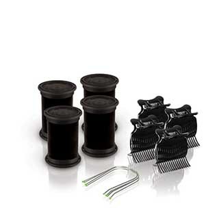 Diva Session 32mm Rollers - With Clips & Pins