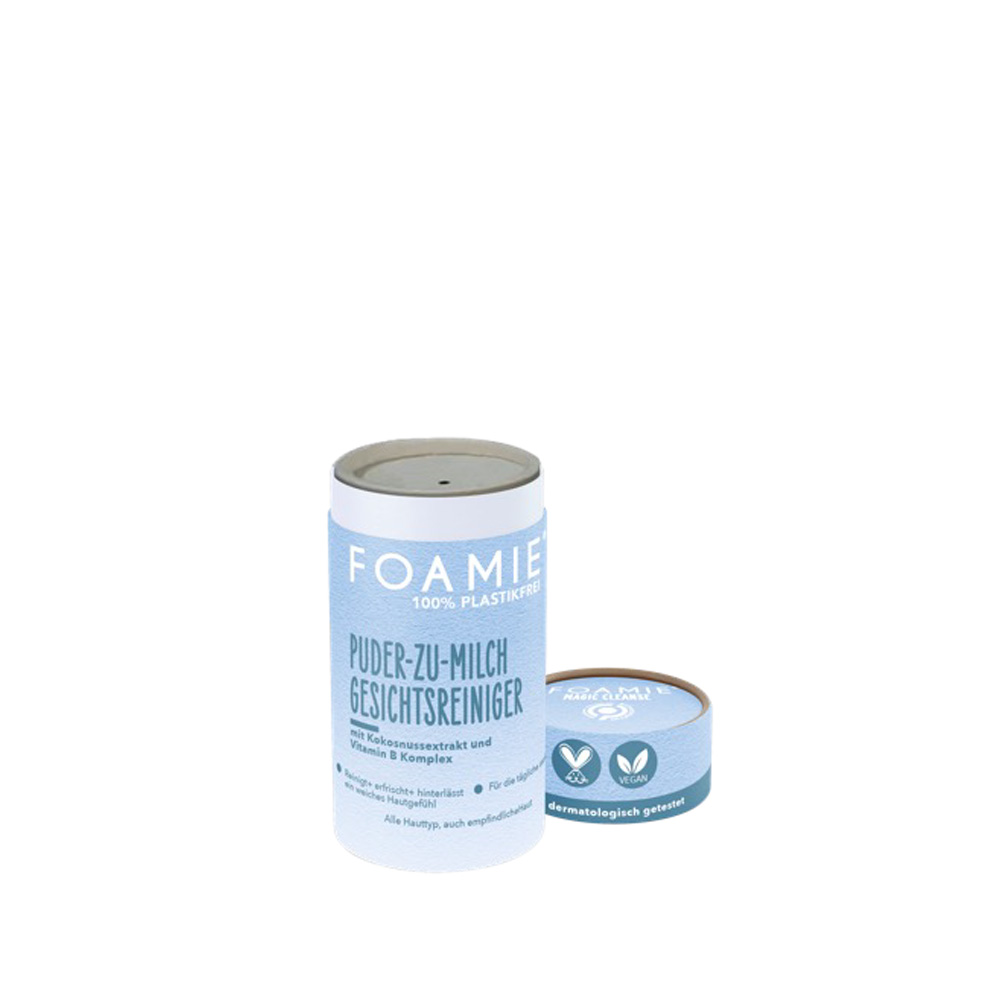 Foamie Face Powder to Milk Face Cleanser 40g