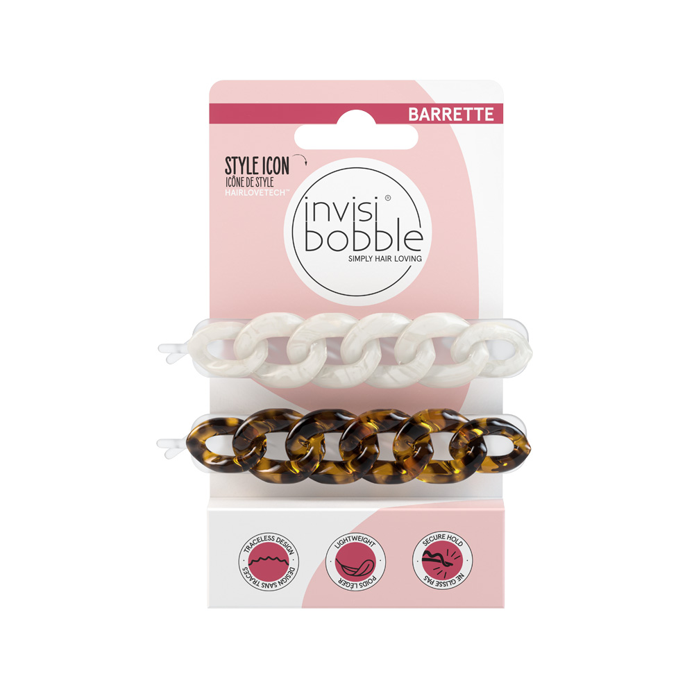 Invisibobble Barrette Slides - Too Glam to Give A Damn 2pc