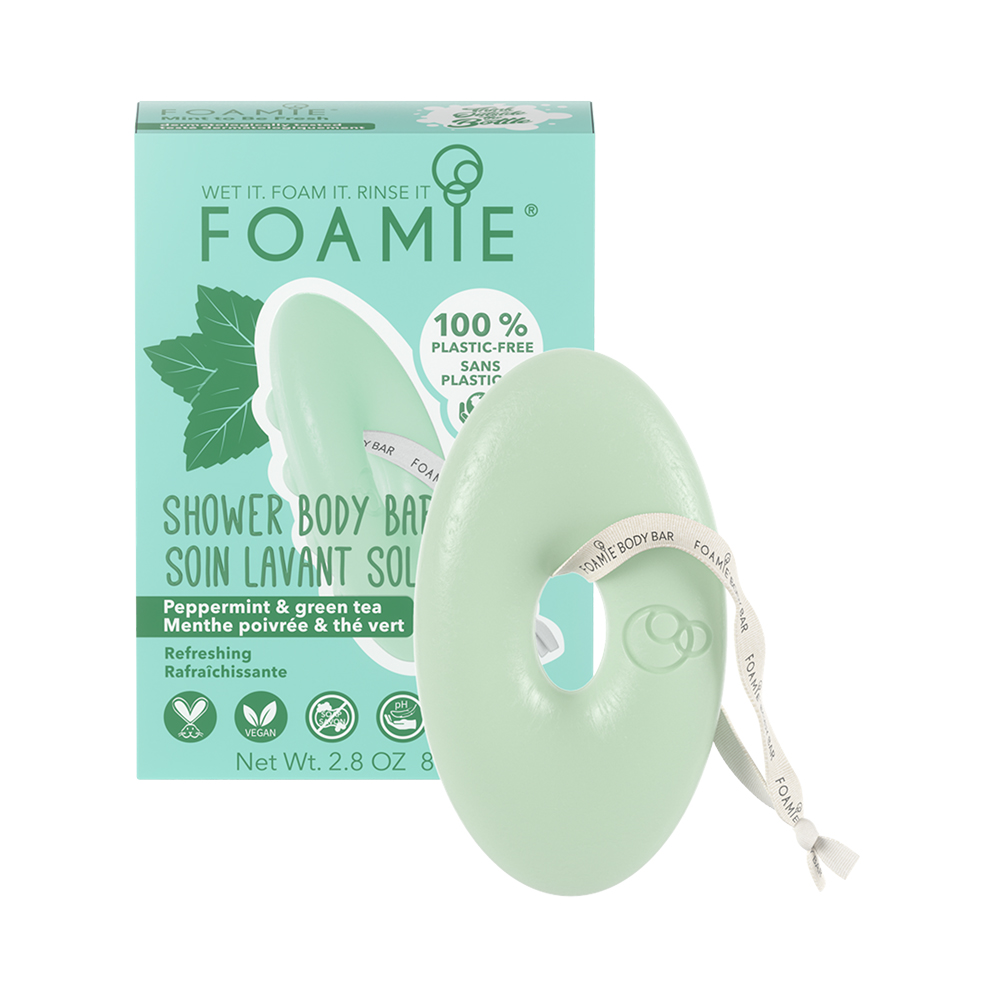 Foamie Body Bar Refreshing Peppermint and Green Tea