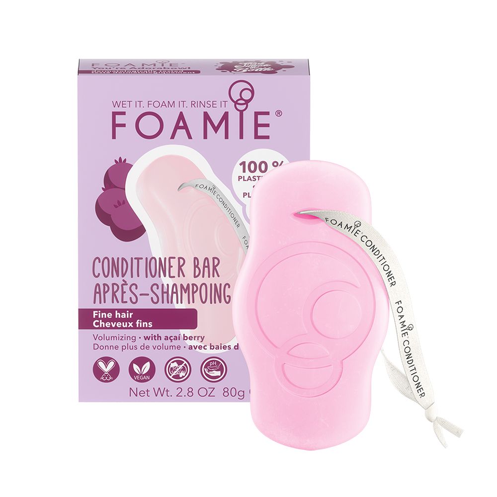 Foamie Conditioner Bar - For Fine Hair with Acai Berry 80g