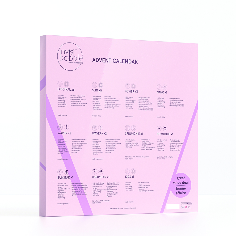 Invisibobble Christmas 2021 Advent Calendar