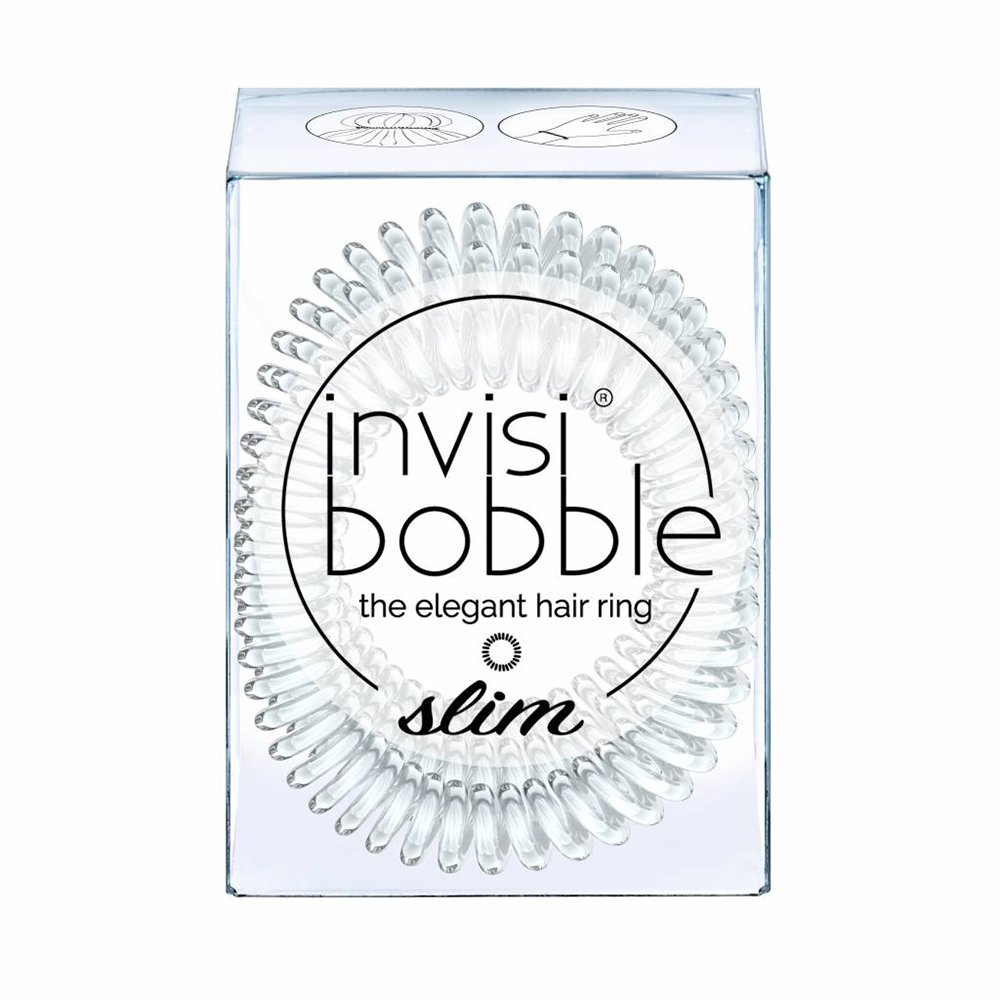 Invisibobble Slim - Crystal Clear