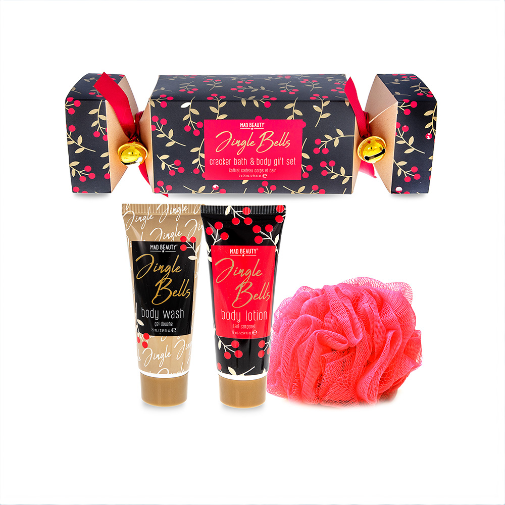 Mad Beauty Jingle bells Cracker gift Set
