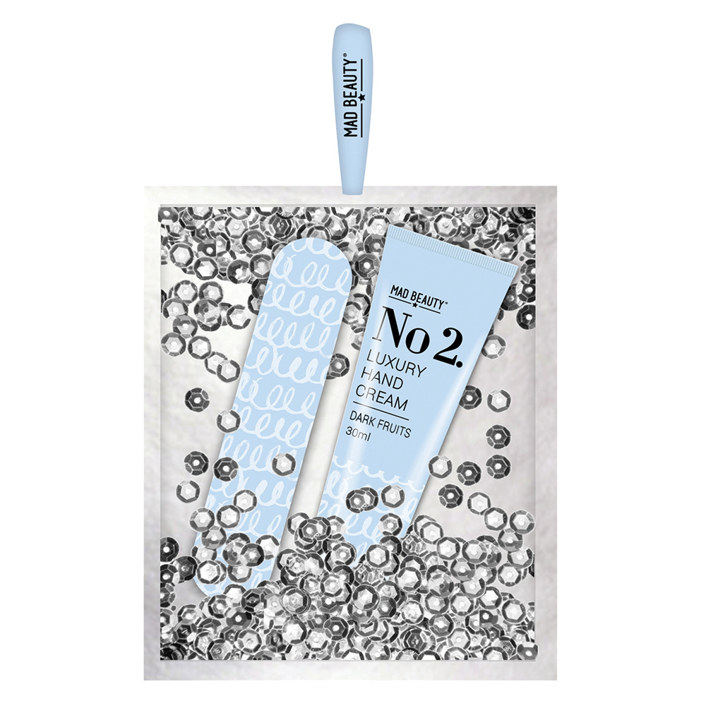 Mad Beauty Silver Sequin bag - Hand Care