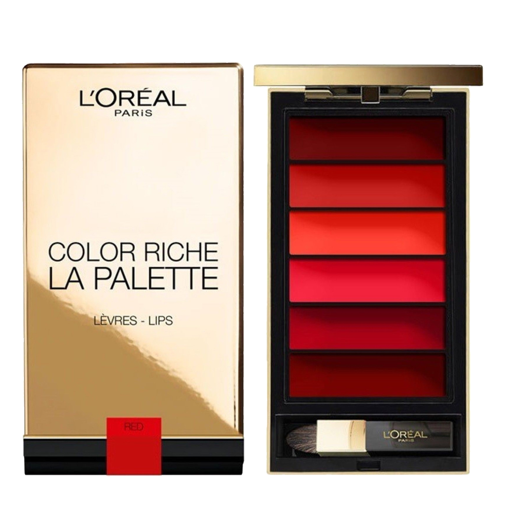 Loreal Paris Color Riche Lip Palette Rouge