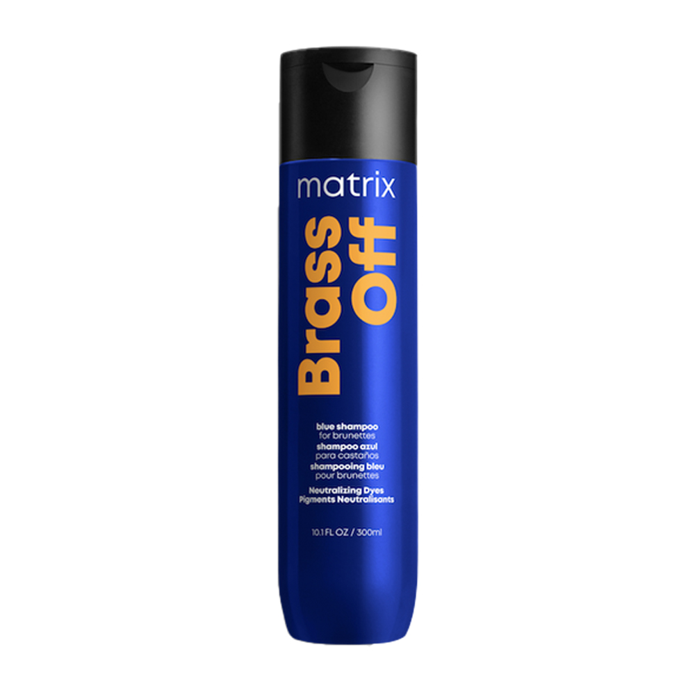 Total Results Brass Off Neutralising Shampoo for Brassy Tones 300ml