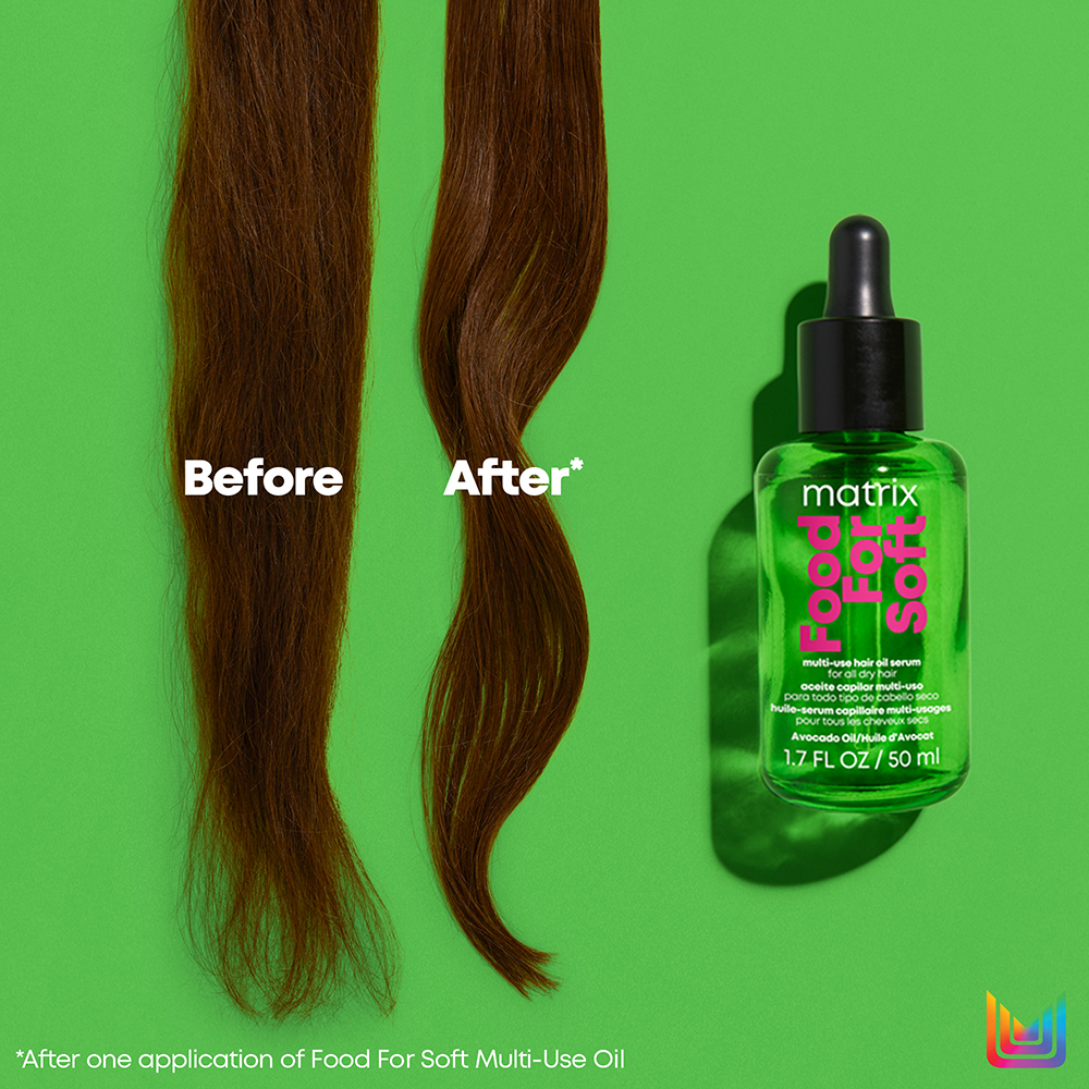 Total Results Food For Soft 50ml Multi Use Hair Oil Serum