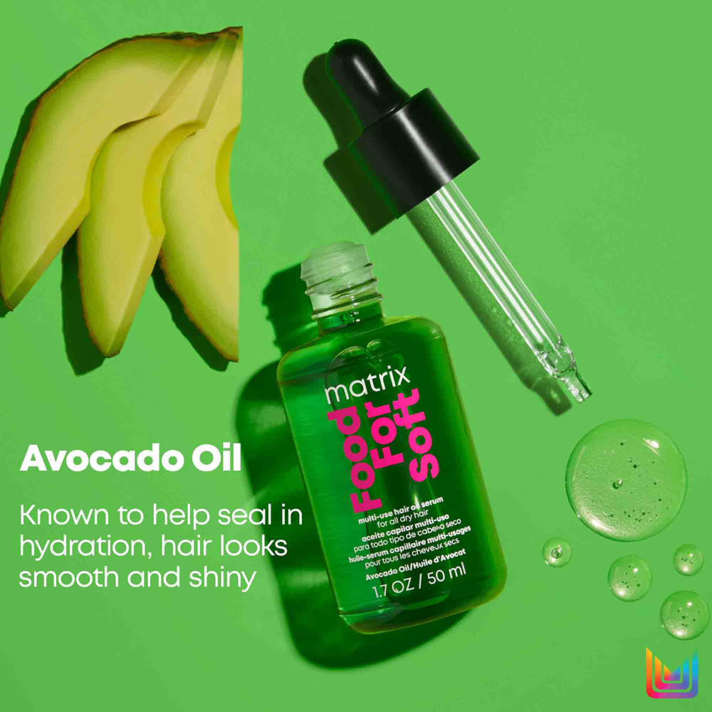 Total Results Food For Soft 50ml Multi Use Hair Oil Serum