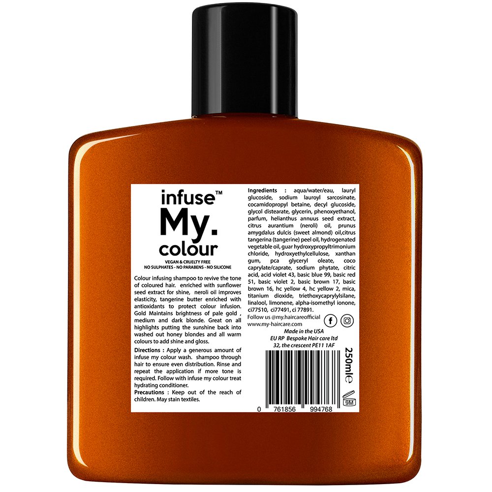 Infuse My.Colour Gold Shampoo 250ml