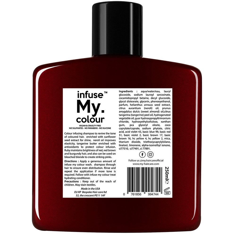 Infuse My.Colour Ruby Shampoo 250ml