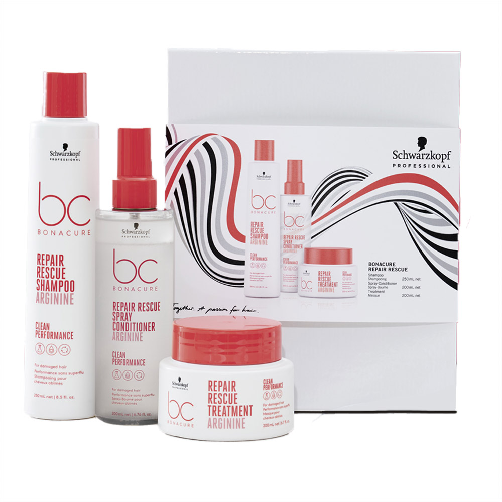 2022 Schwarzkopf Bonacure Repair Gift Set (shampoo, conditioner,mask)