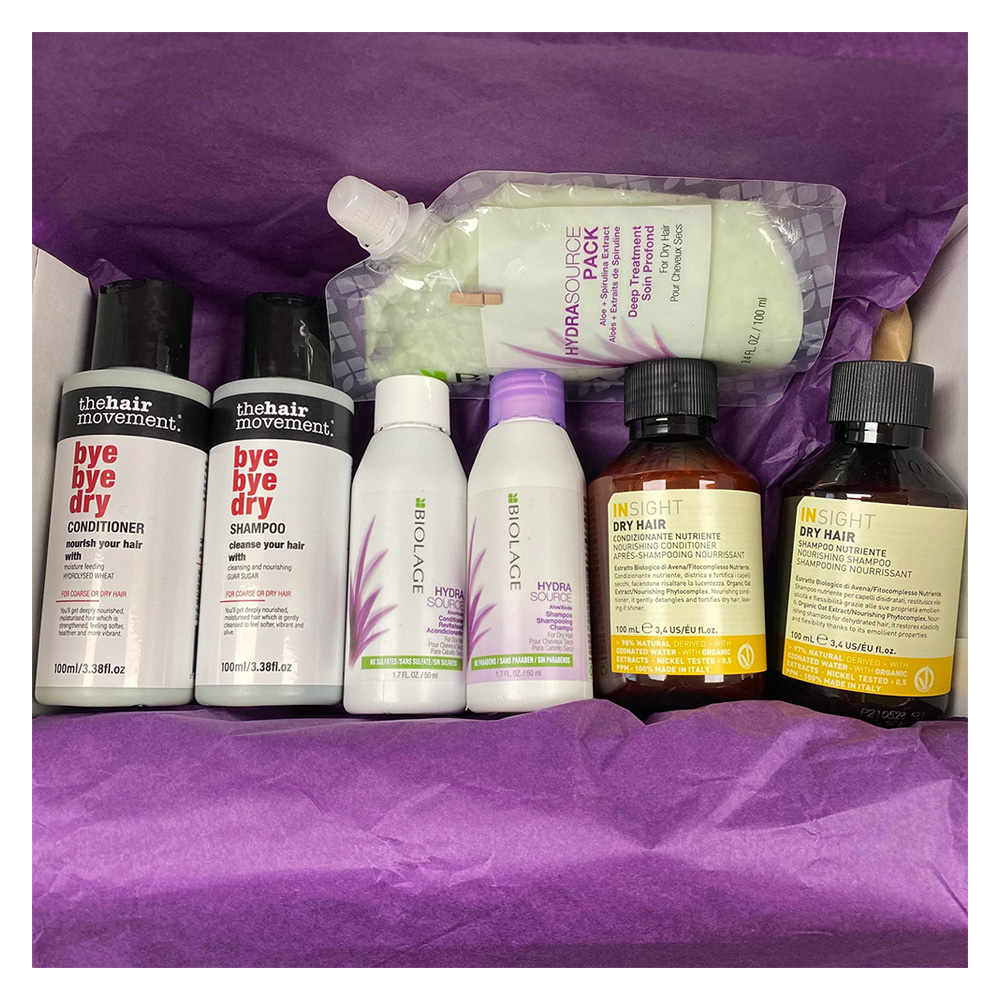 Just My Type Trial Box For Dry Hair