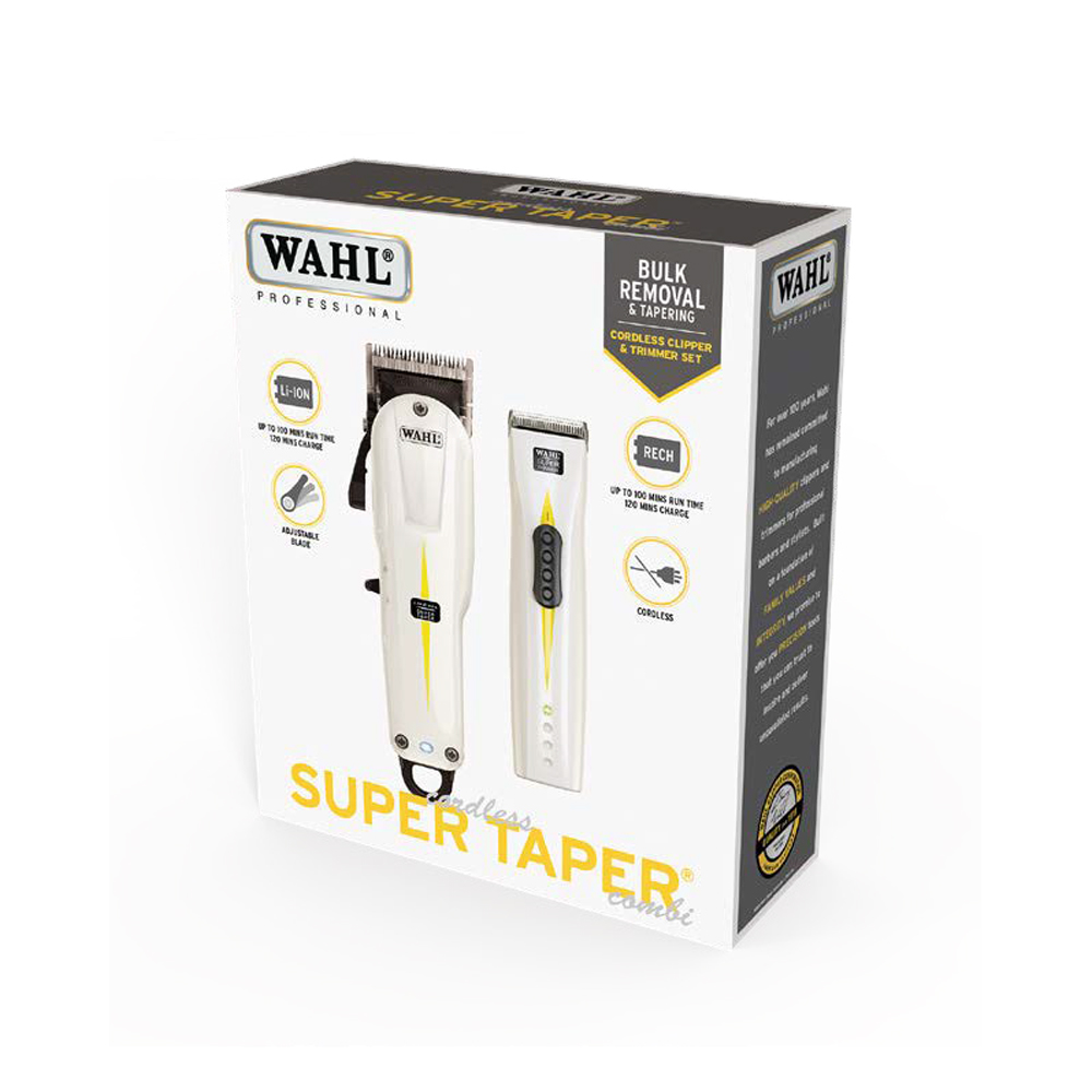 Wahl Cordless Super Taper and Trimmer Combi Set